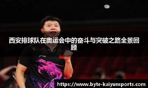 西安排球队在奥运会中的奋斗与突破之路全景回顾